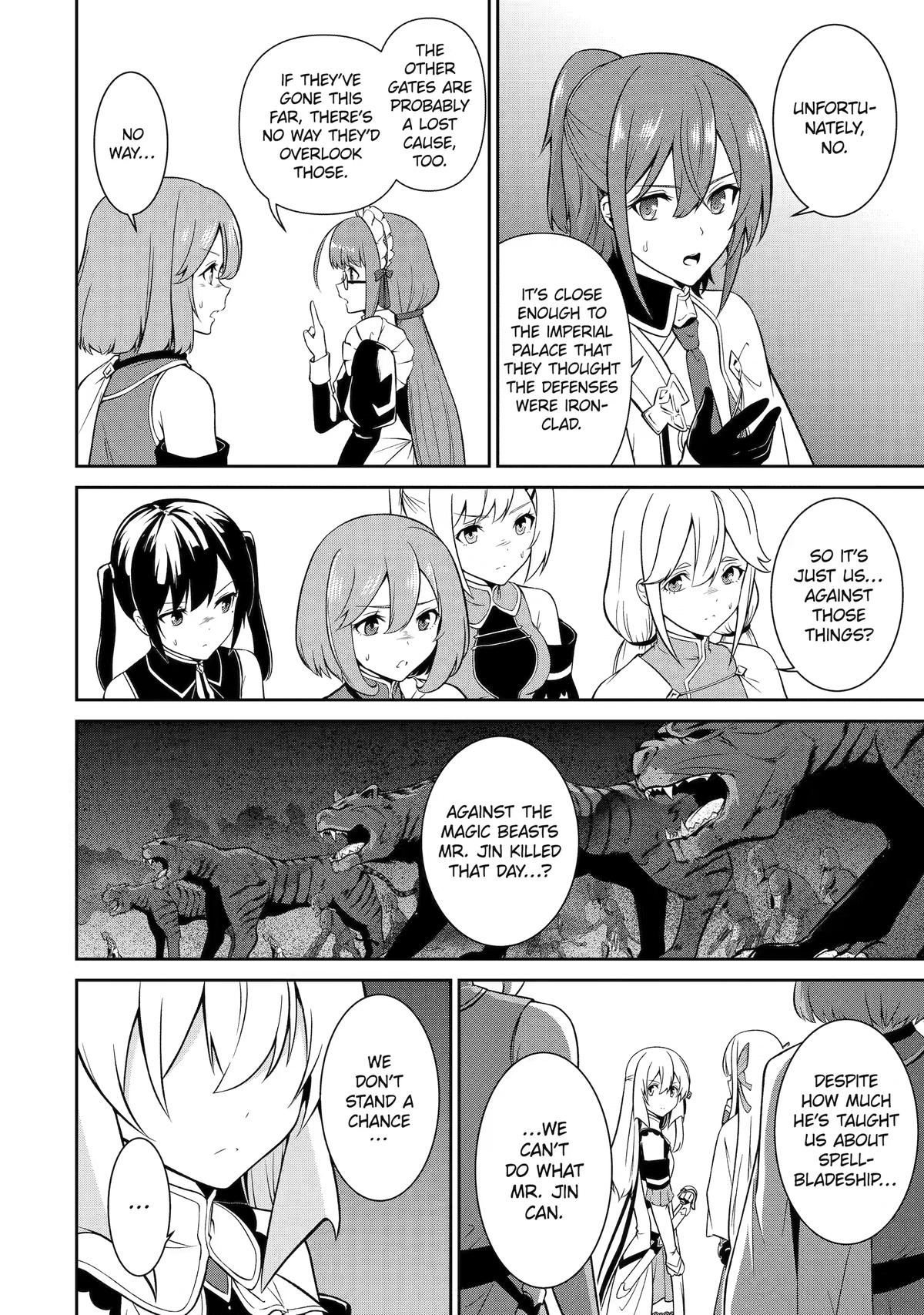 Trained to be the Ultimate Anti-magic Spellblade Chapter 21 page 36 - 