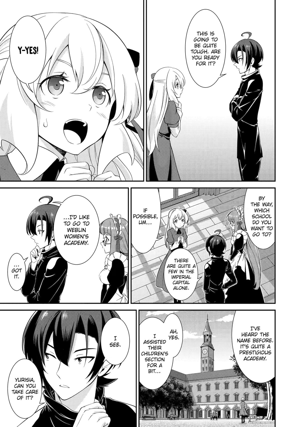 Trained to be the Ultimate Anti-magic Spellblade Chapter 3 page 32 - 