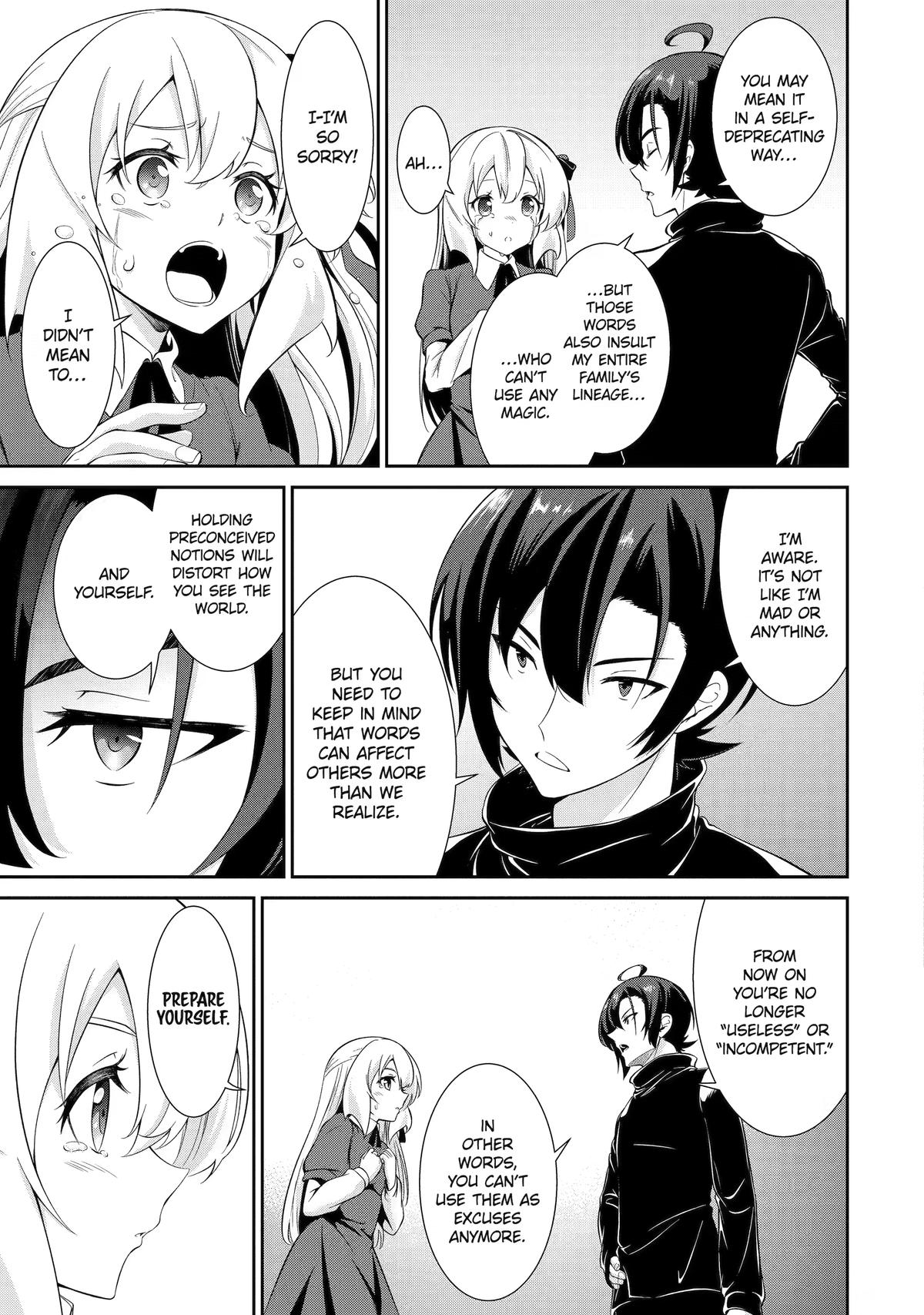 Trained to be the Ultimate Anti-magic Spellblade Chapter 3 page 34 - 