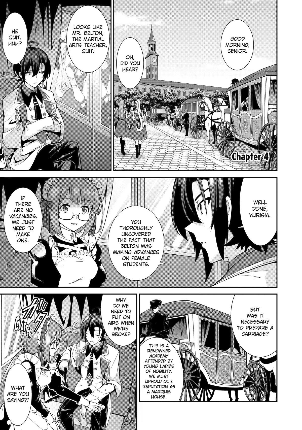 Trained to be the Ultimate Anti-magic Spellblade Chapter 4 page 1 - 