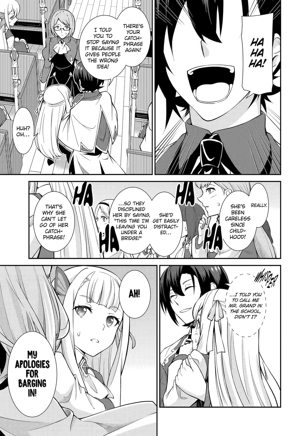 Trained to be the Ultimate Anti-magic Spellblade Chapter 4 page 15 - 