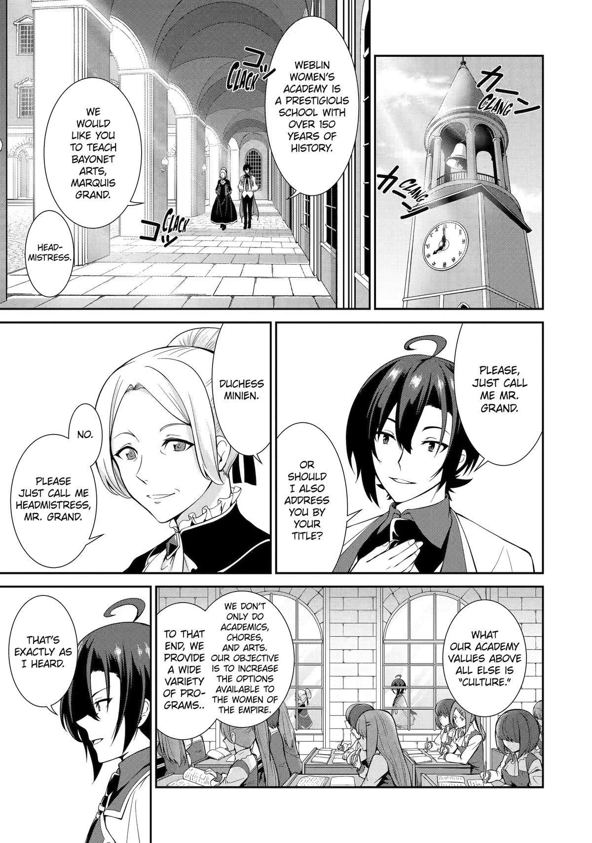 Trained to be the Ultimate Anti-magic Spellblade Chapter 4 page 3 - 