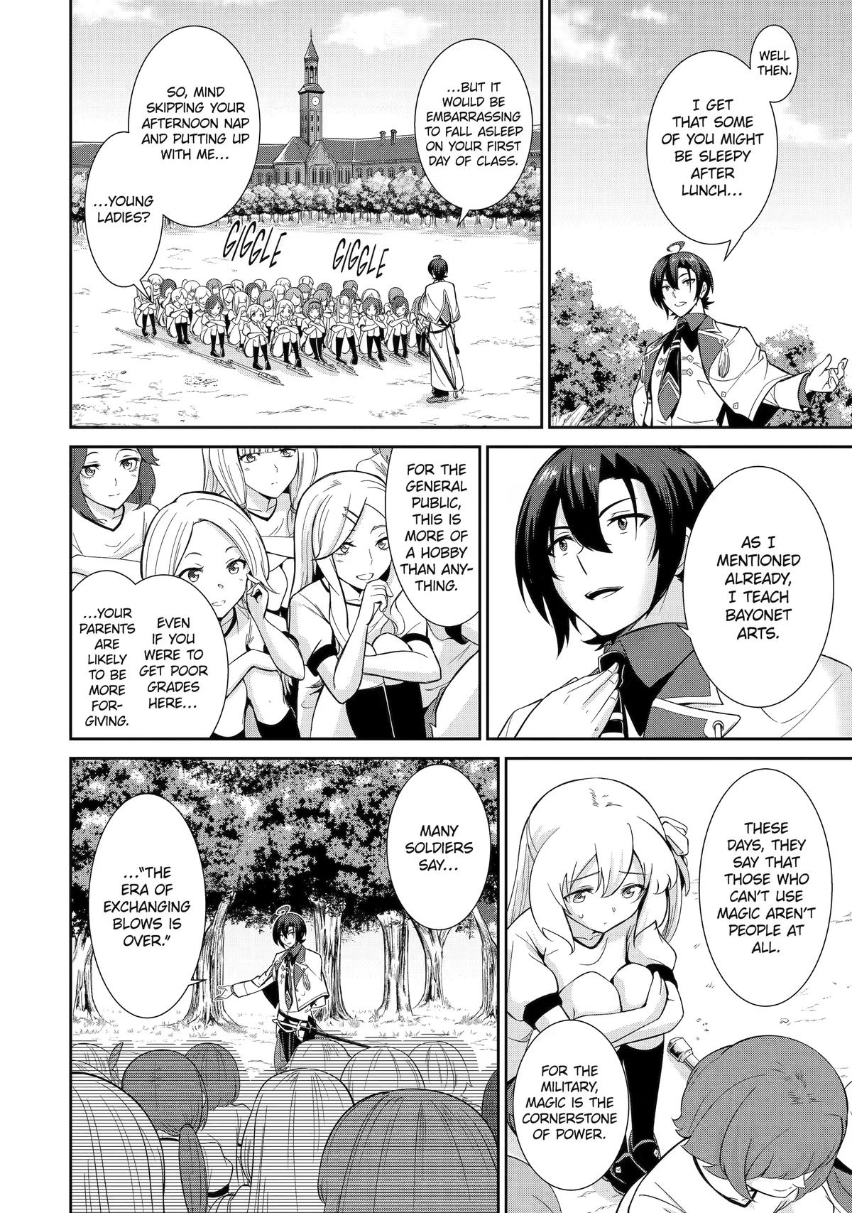 Trained to be the Ultimate Anti-magic Spellblade Chapter 4 page 34 - 