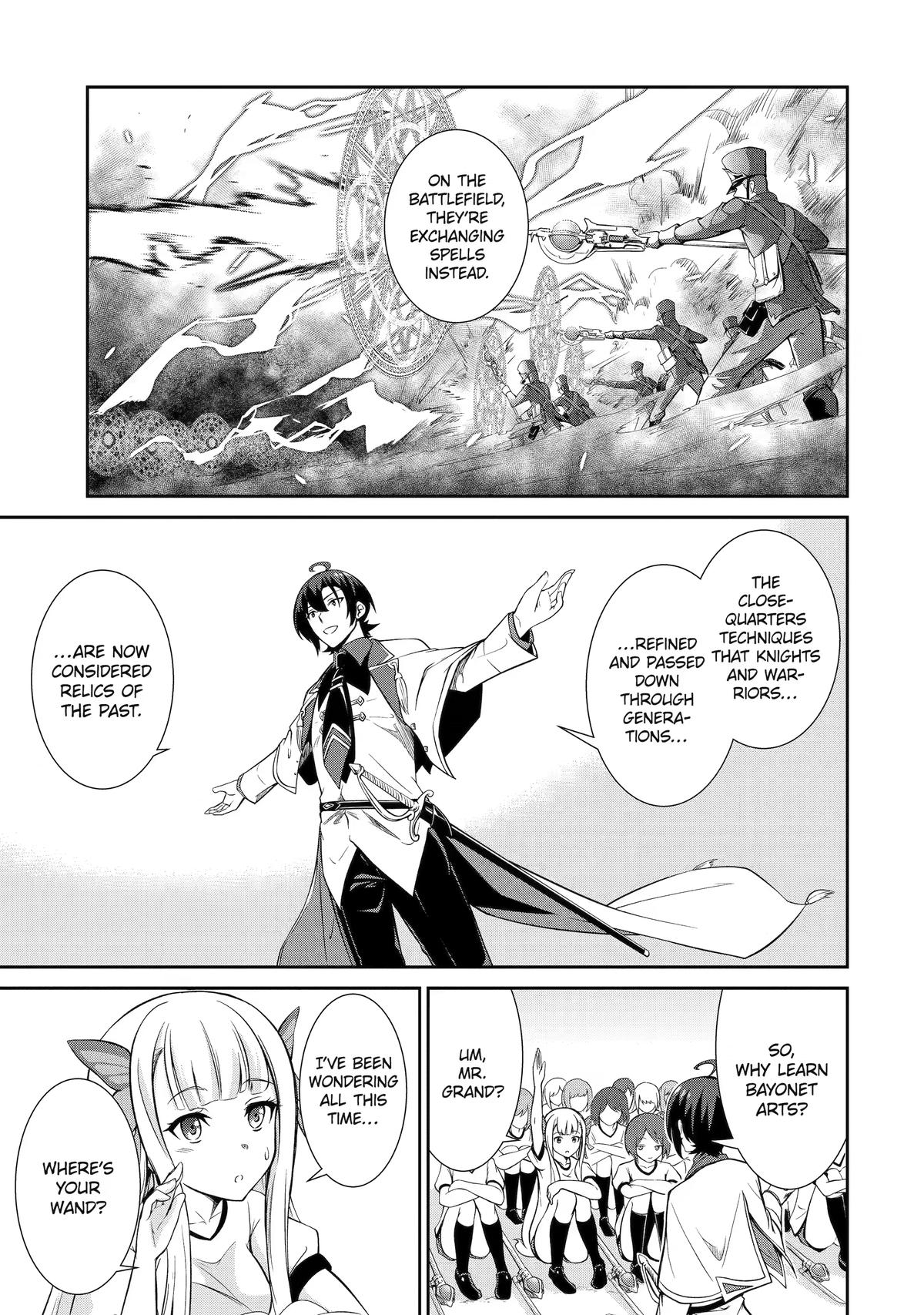 Trained to be the Ultimate Anti-magic Spellblade Chapter 4 page 35 - 