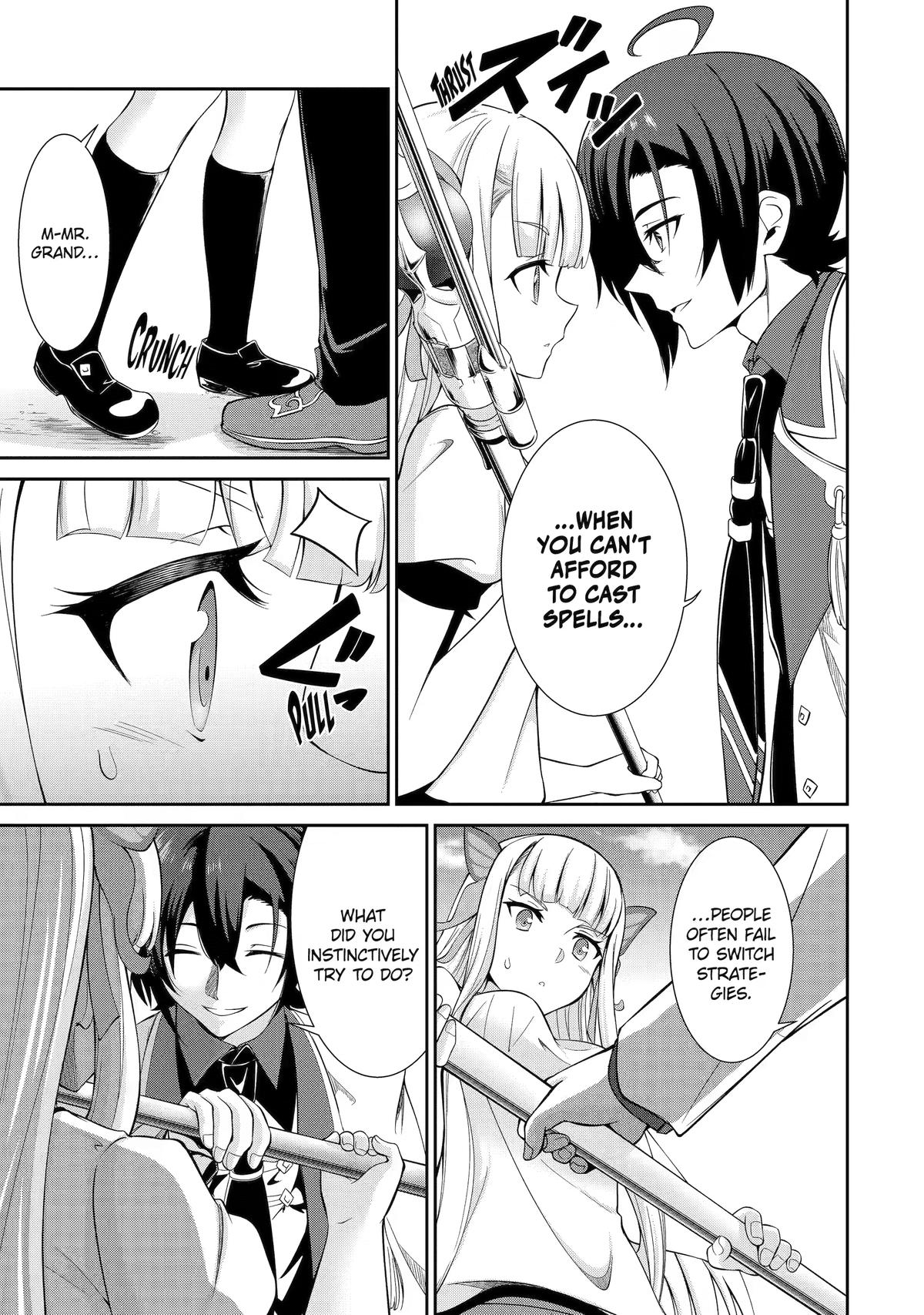 Trained to be the Ultimate Anti-magic Spellblade Chapter 4 page 37 - 