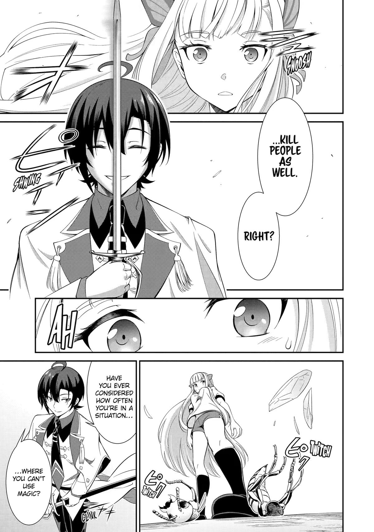 Trained to be the Ultimate Anti-magic Spellblade Chapter 4 page 53 - 