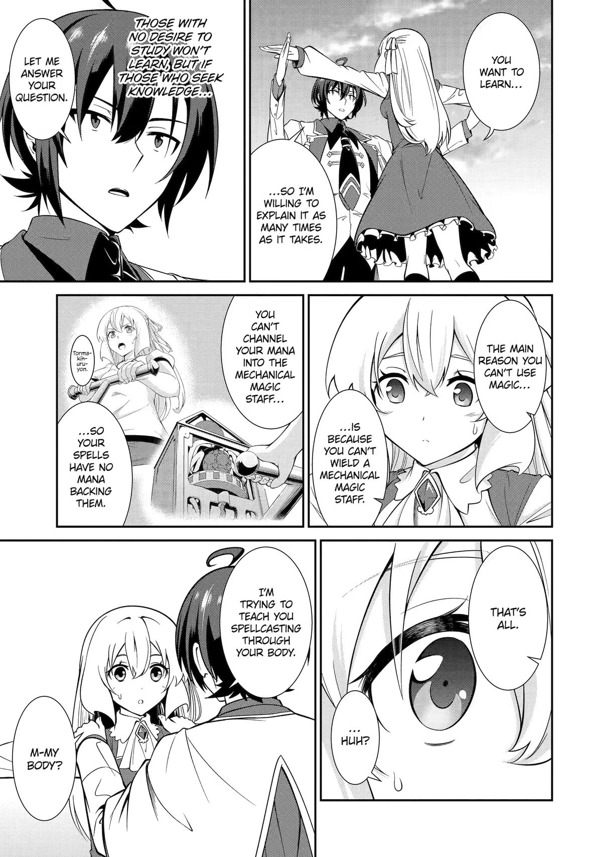 Trained to be the Ultimate Anti-magic Spellblade Chapter 5 page 15 - 