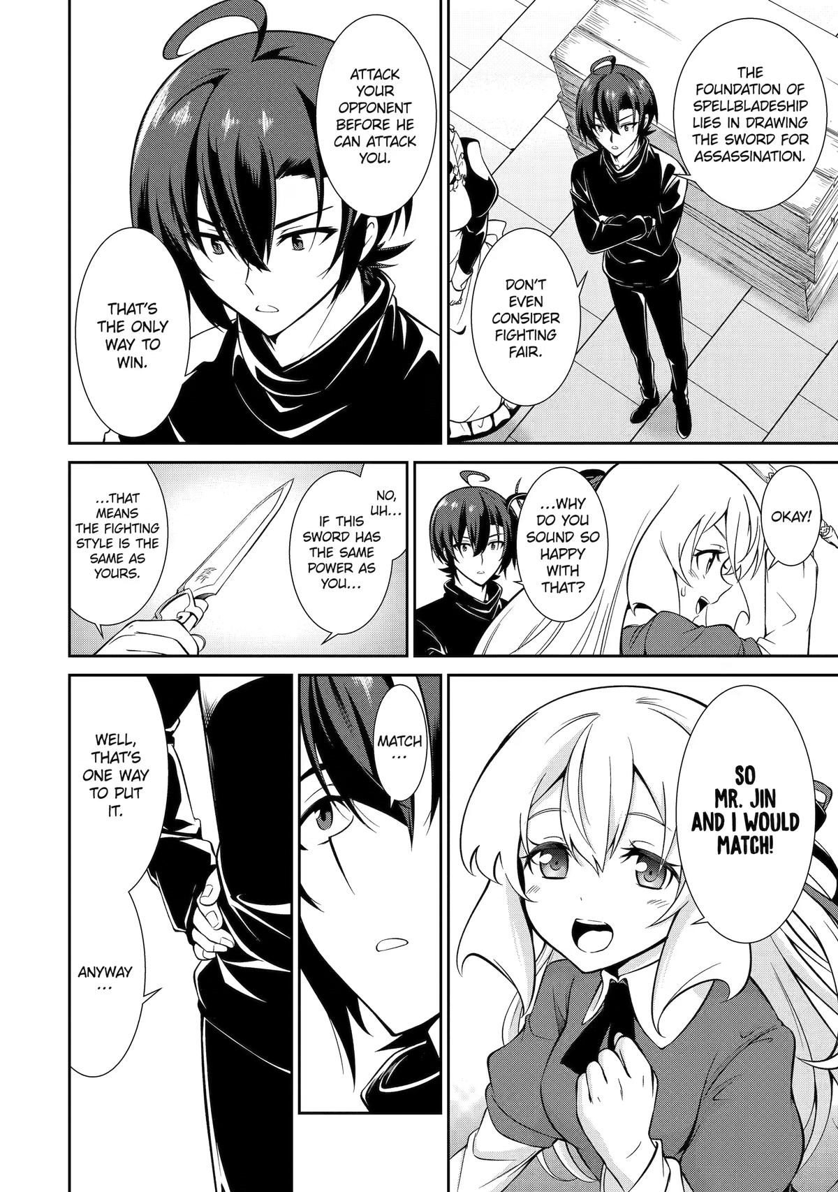 Trained to be the Ultimate Anti-magic Spellblade Chapter 5 page 34 - 