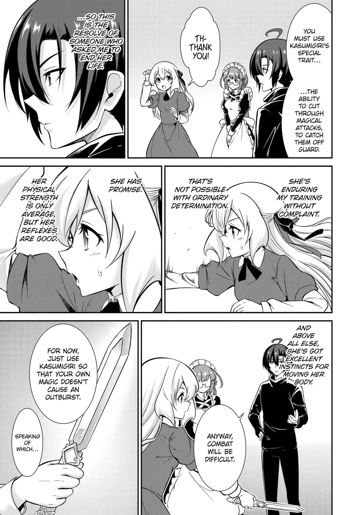Trained to be the Ultimate Anti-magic Spellblade Chapter 5 page 35 - 