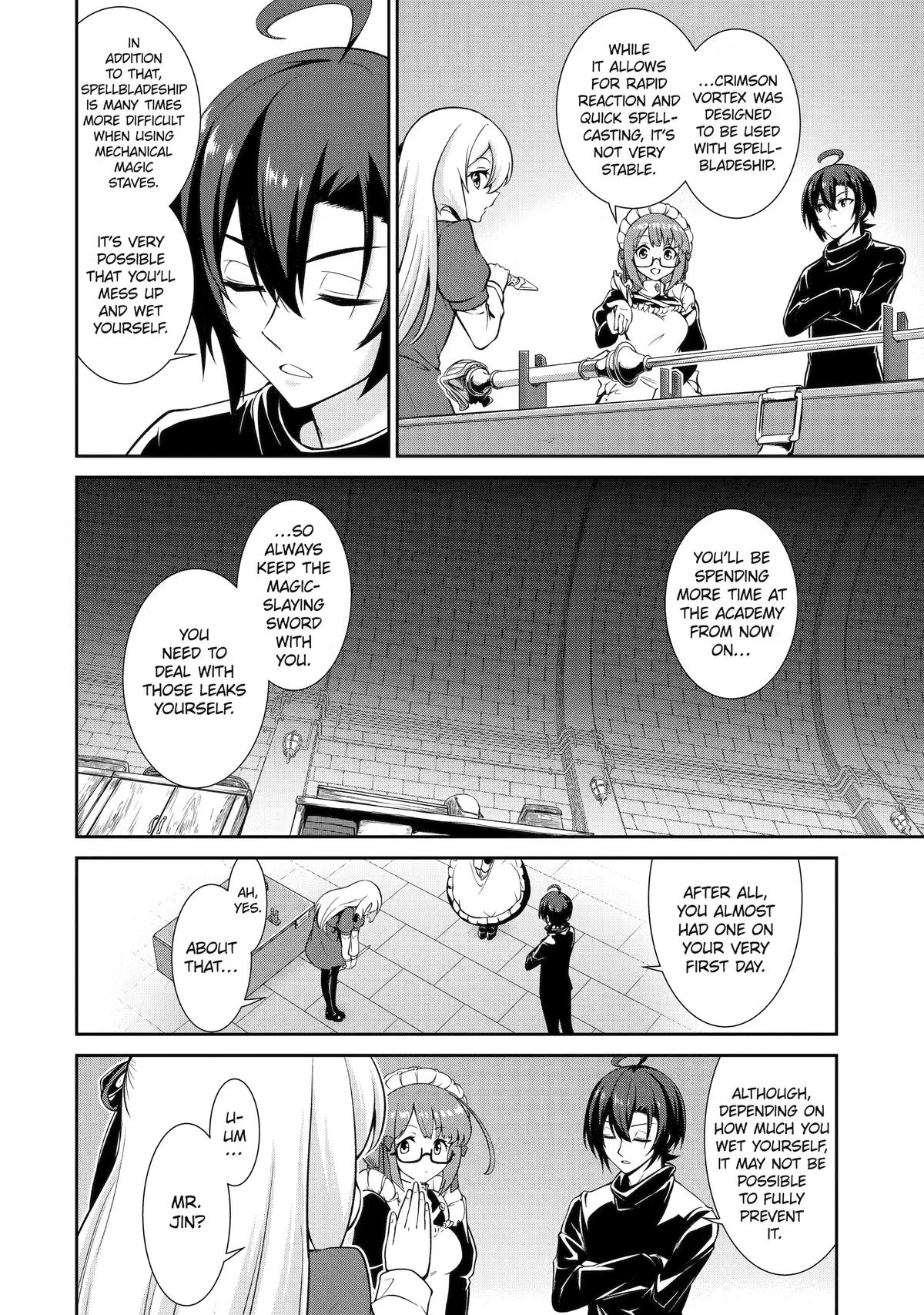Trained to be the Ultimate Anti-magic Spellblade Chapter 5 page 36 - 
