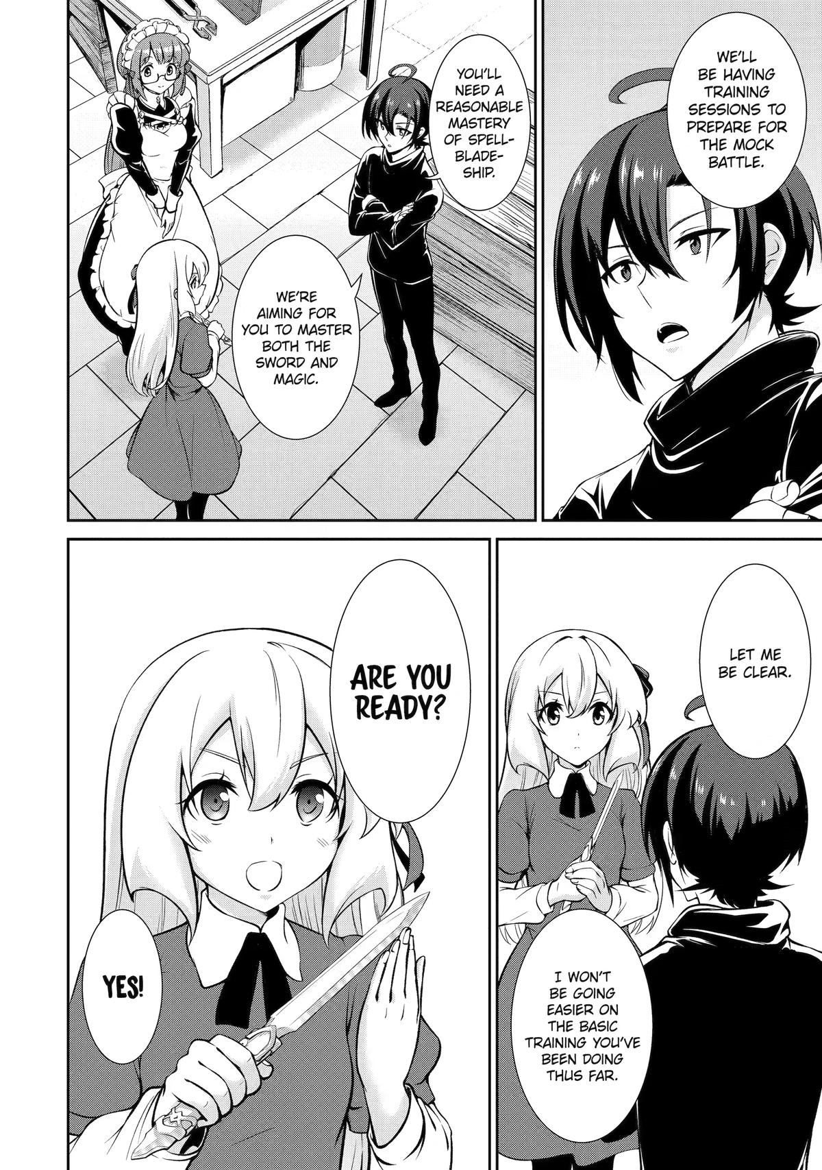 Trained to be the Ultimate Anti-magic Spellblade Chapter 5 page 38 - 