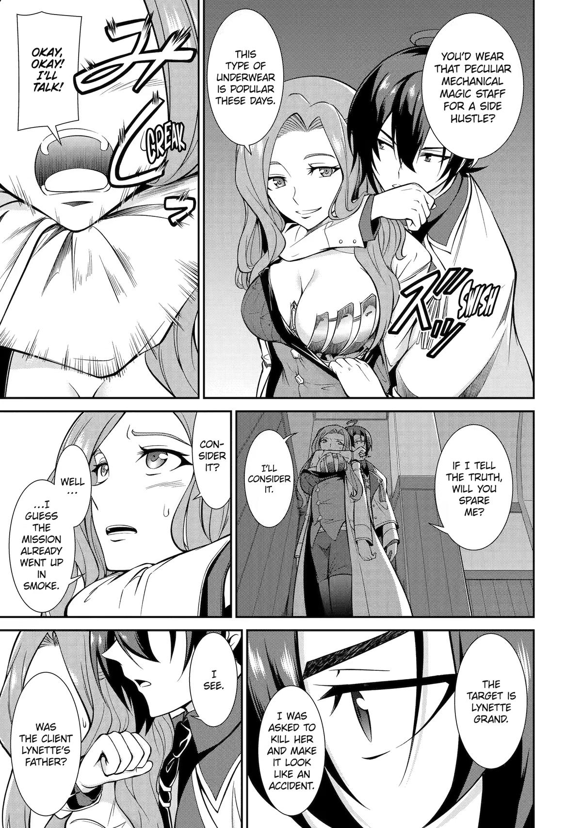 Trained to be the Ultimate Anti-magic Spellblade Chapter 6 page 21 - 