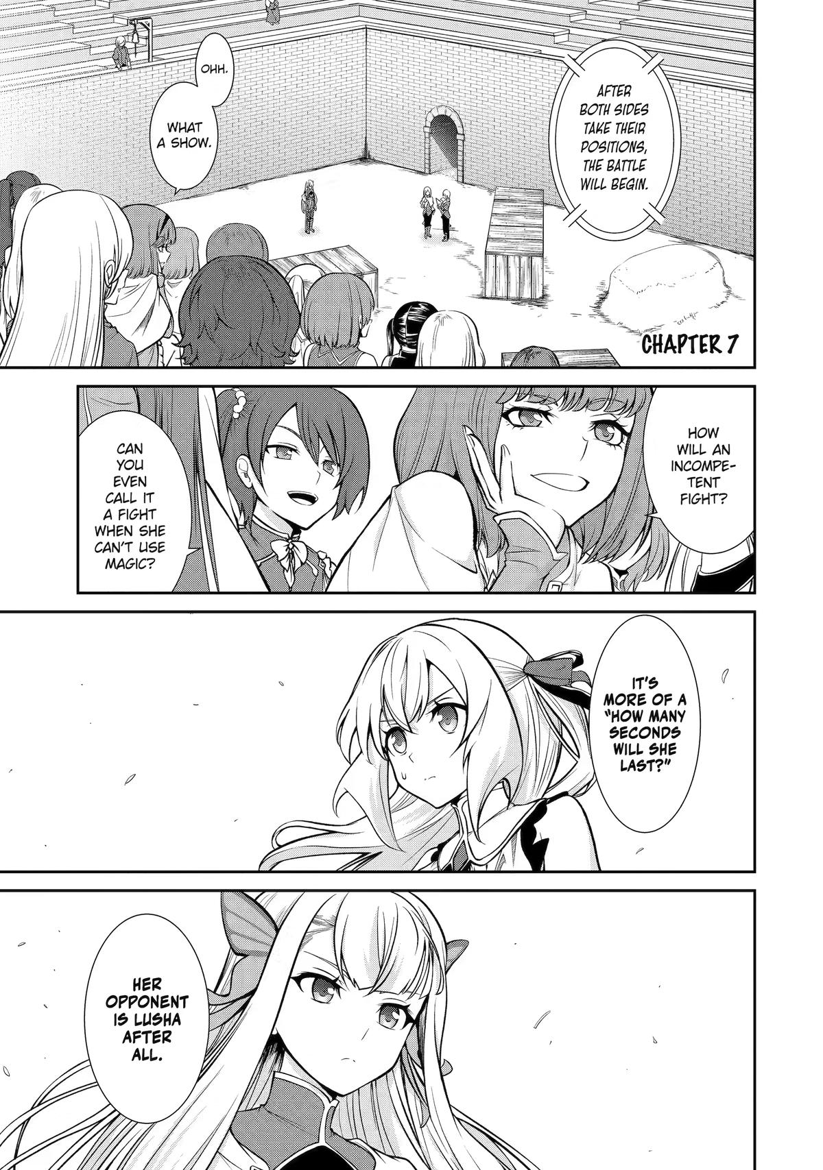 Trained to be the Ultimate Anti-magic Spellblade Chapter 7 page 1 - 