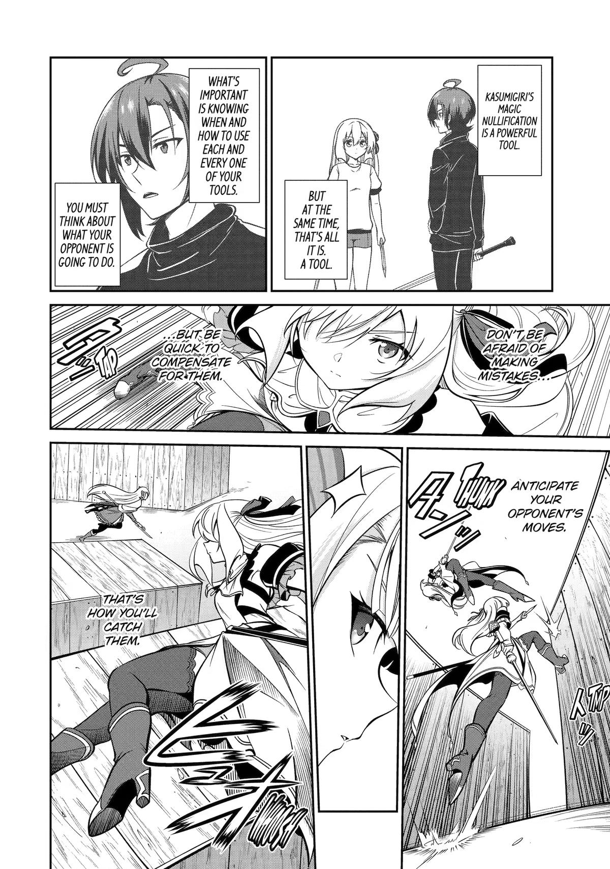 Trained to be the Ultimate Anti-magic Spellblade Chapter 7 page 14 - 