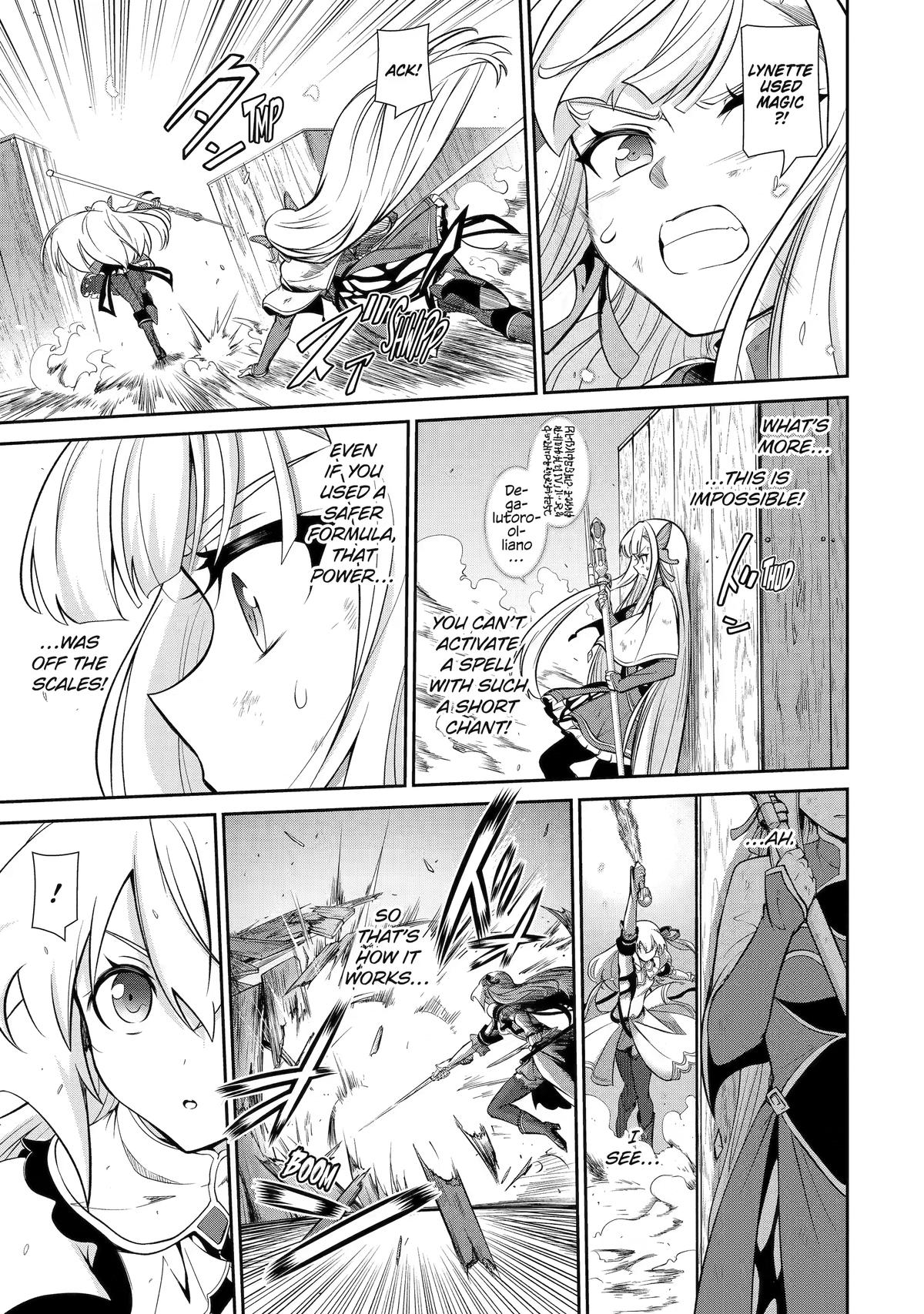 Trained to be the Ultimate Anti-magic Spellblade Chapter 7 page 22 - 