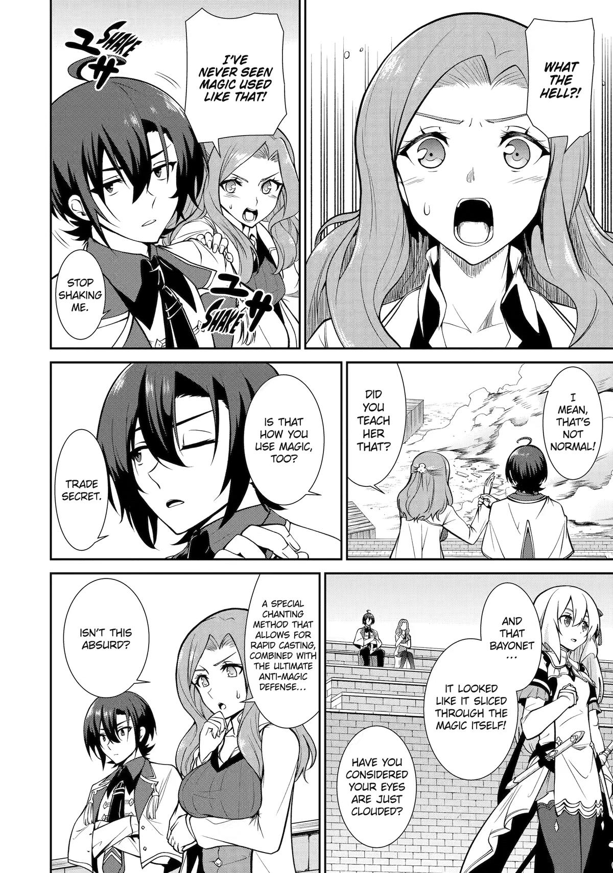 Trained to be the Ultimate Anti-magic Spellblade Chapter 7 page 33 - 
