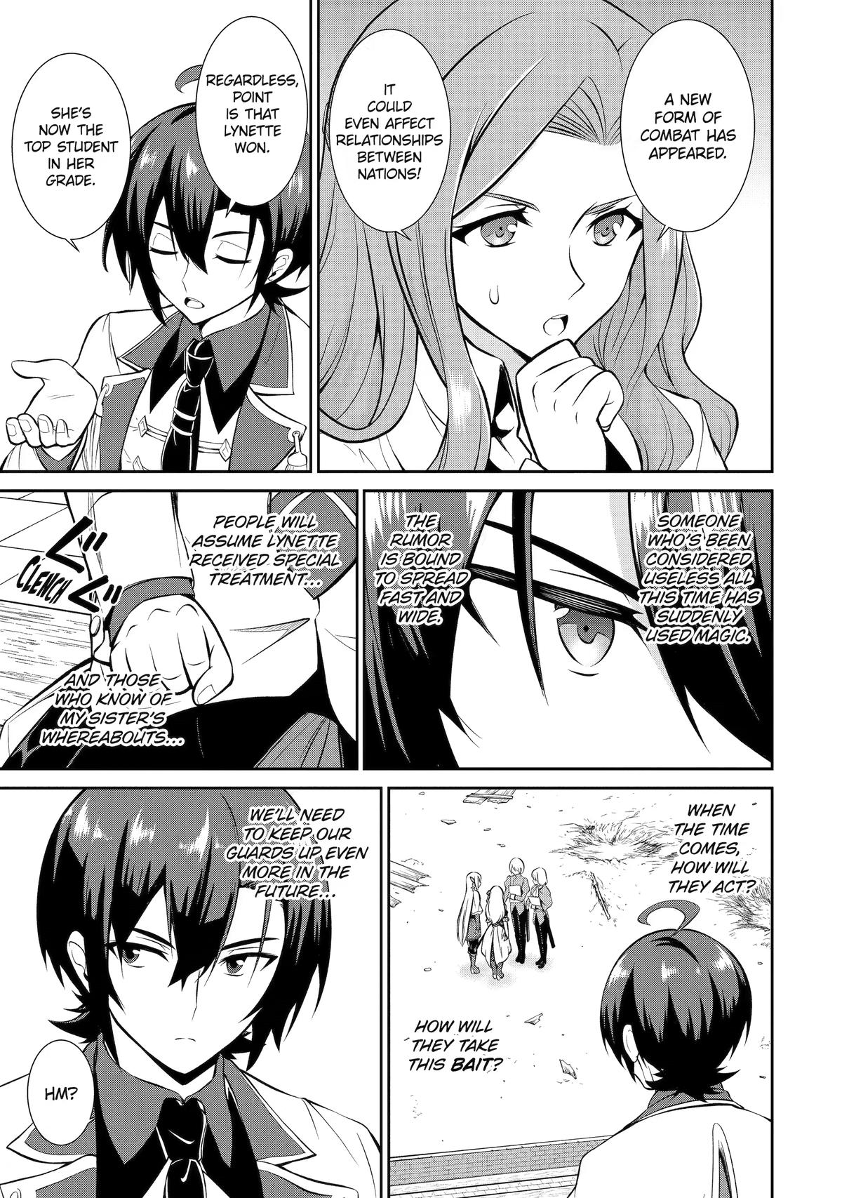 Trained to be the Ultimate Anti-magic Spellblade Chapter 7 page 34 - 