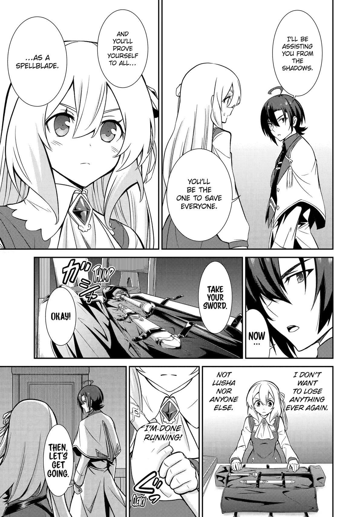 Trained to be the Ultimate Anti-magic Spellblade Chapter 8 page 31 - 