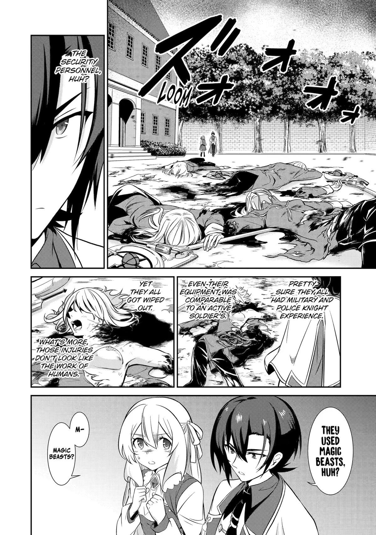 Trained to be the Ultimate Anti-magic Spellblade Chapter 8 page 34 - 