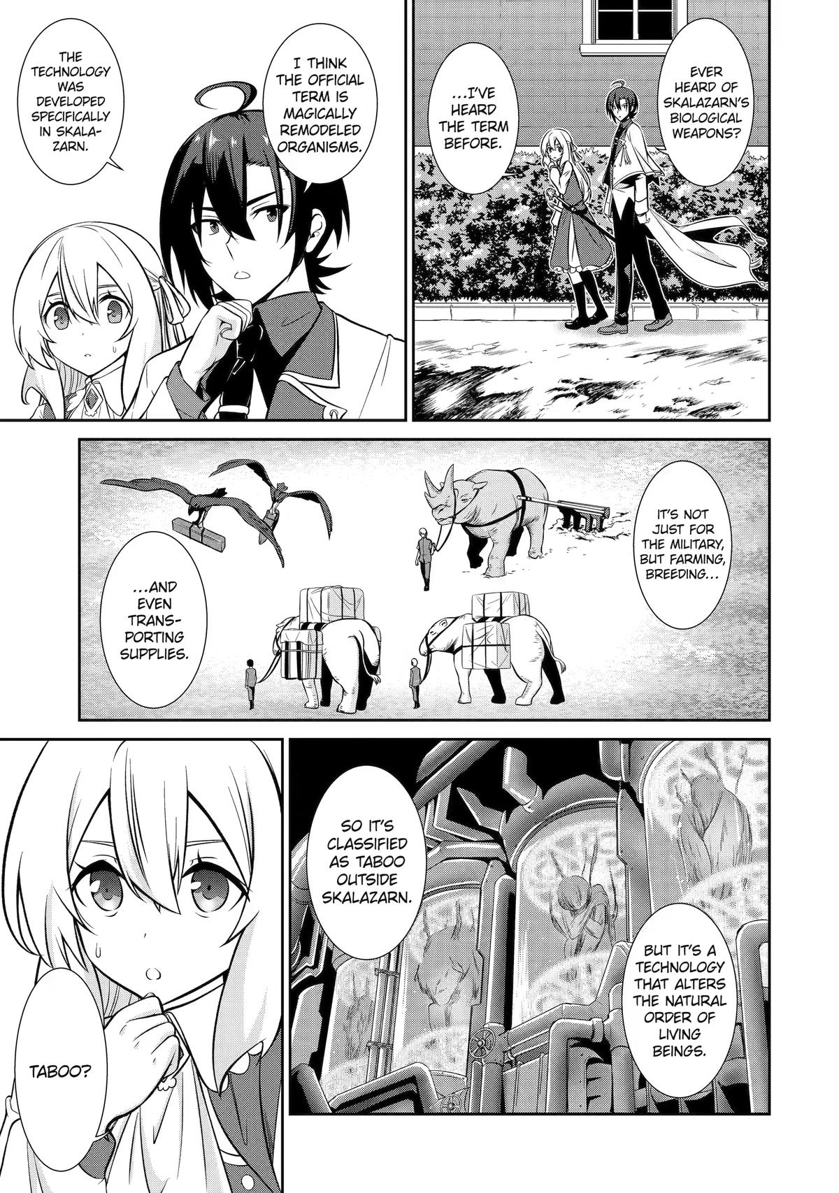 Trained to be the Ultimate Anti-magic Spellblade Chapter 8 page 35 - 