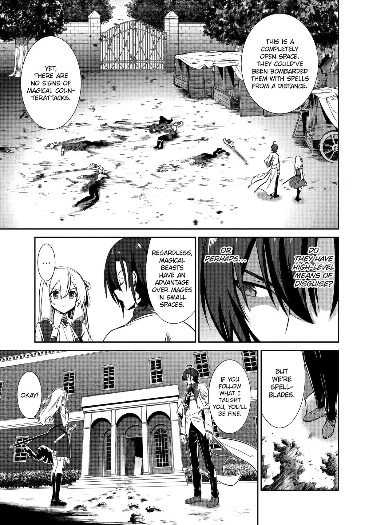 Trained to be the Ultimate Anti-magic Spellblade Chapter 8 page 37 - 
