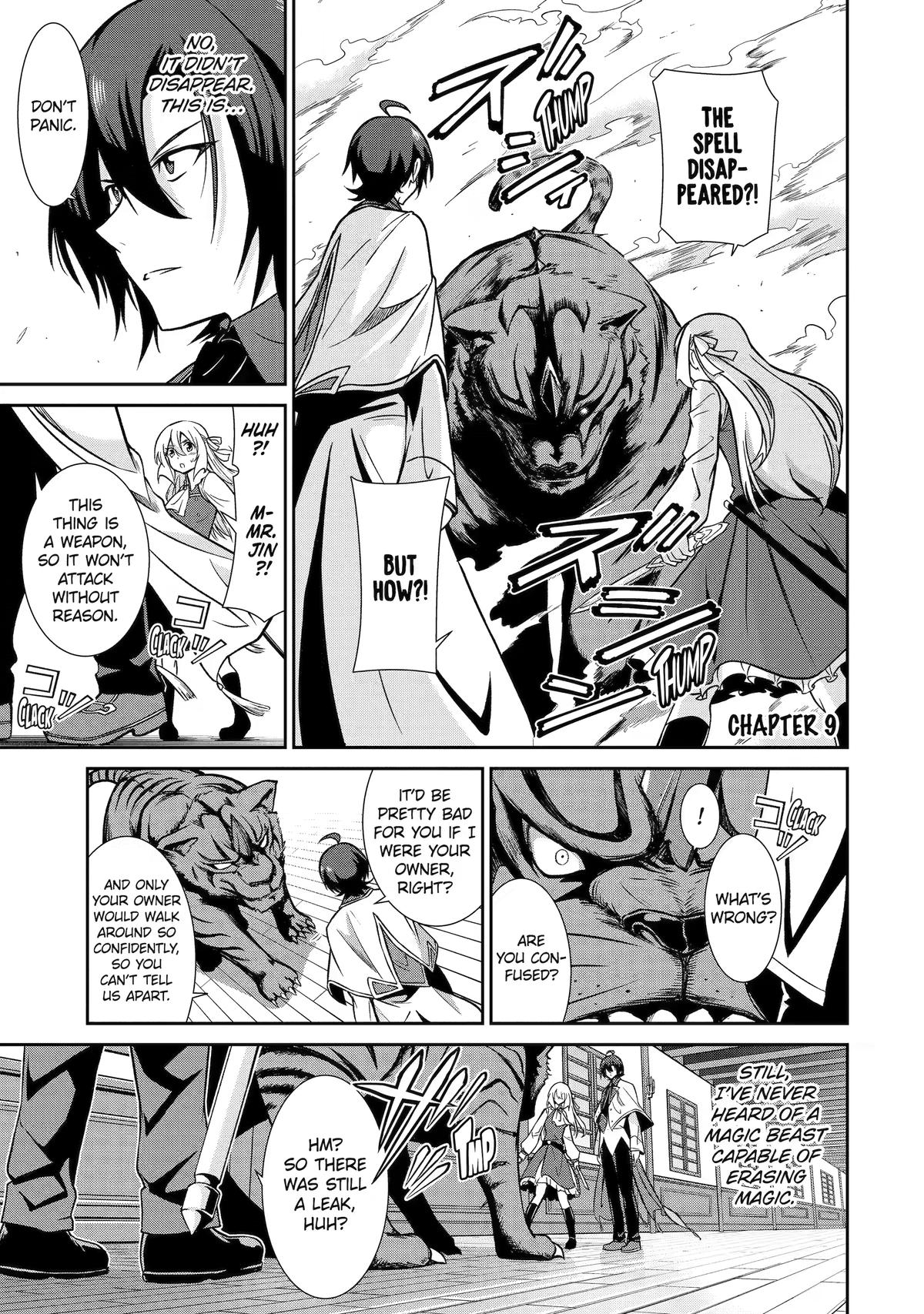 Trained to be the Ultimate Anti-magic Spellblade Chapter 9 page 1 - 