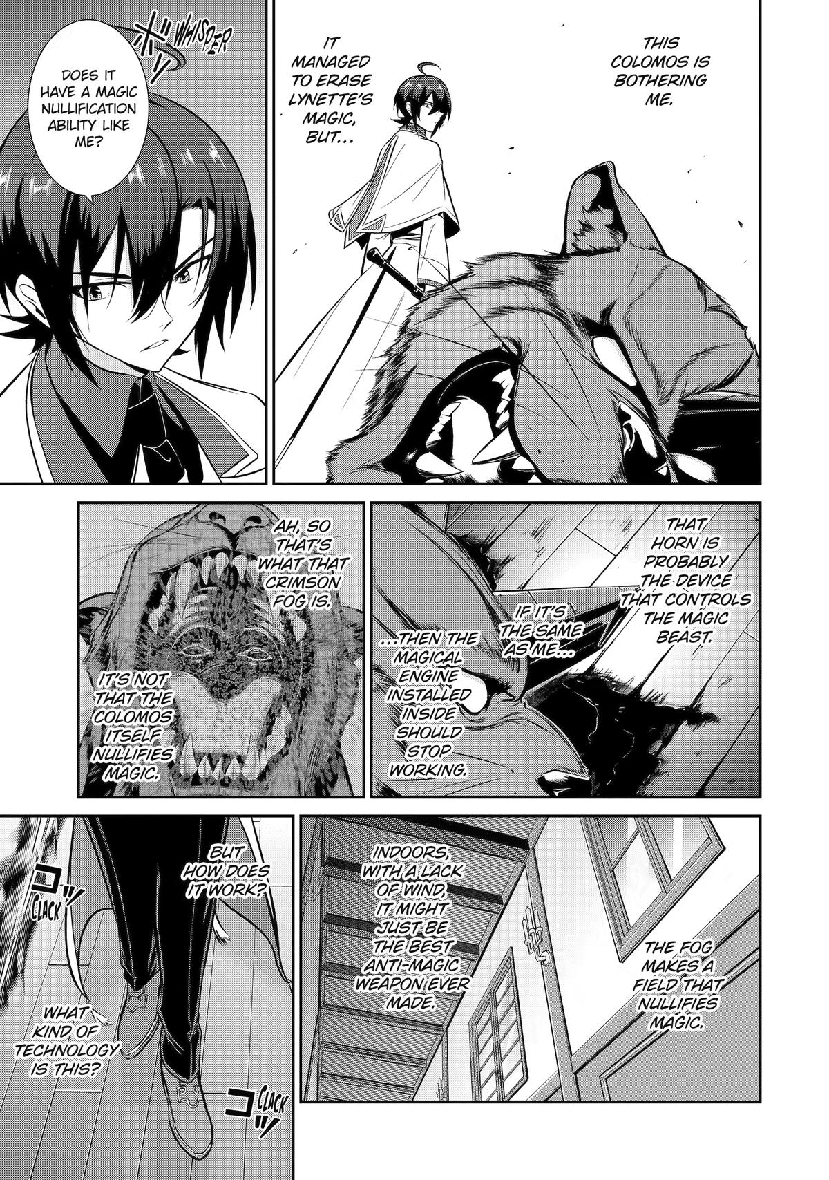 Trained to be the Ultimate Anti-magic Spellblade Chapter 9 page 23 - 
