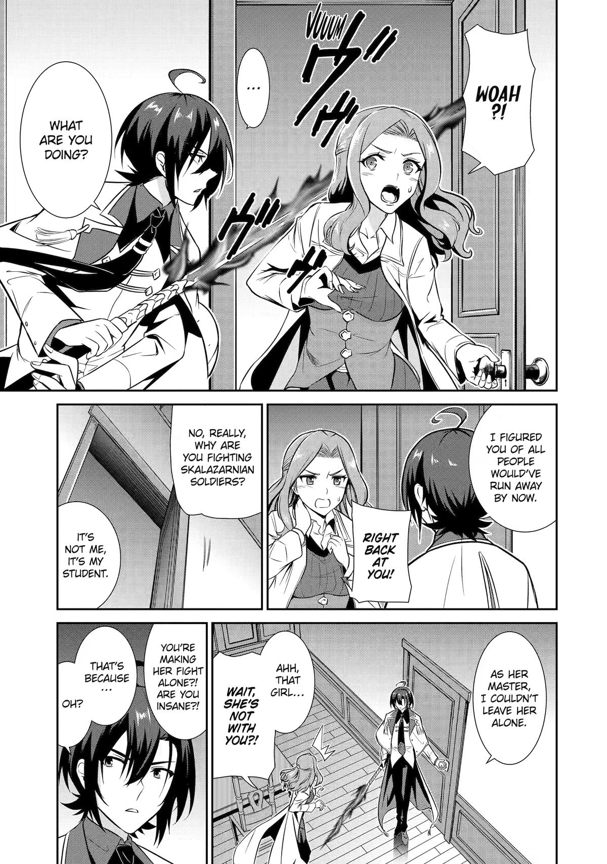 Trained to be the Ultimate Anti-magic Spellblade Chapter 9 page 27 - 