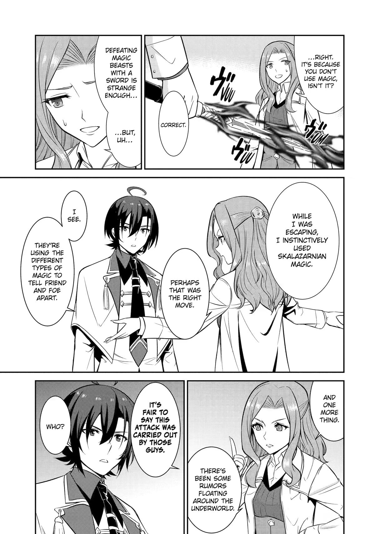 Trained to be the Ultimate Anti-magic Spellblade Chapter 9 page 29 - 