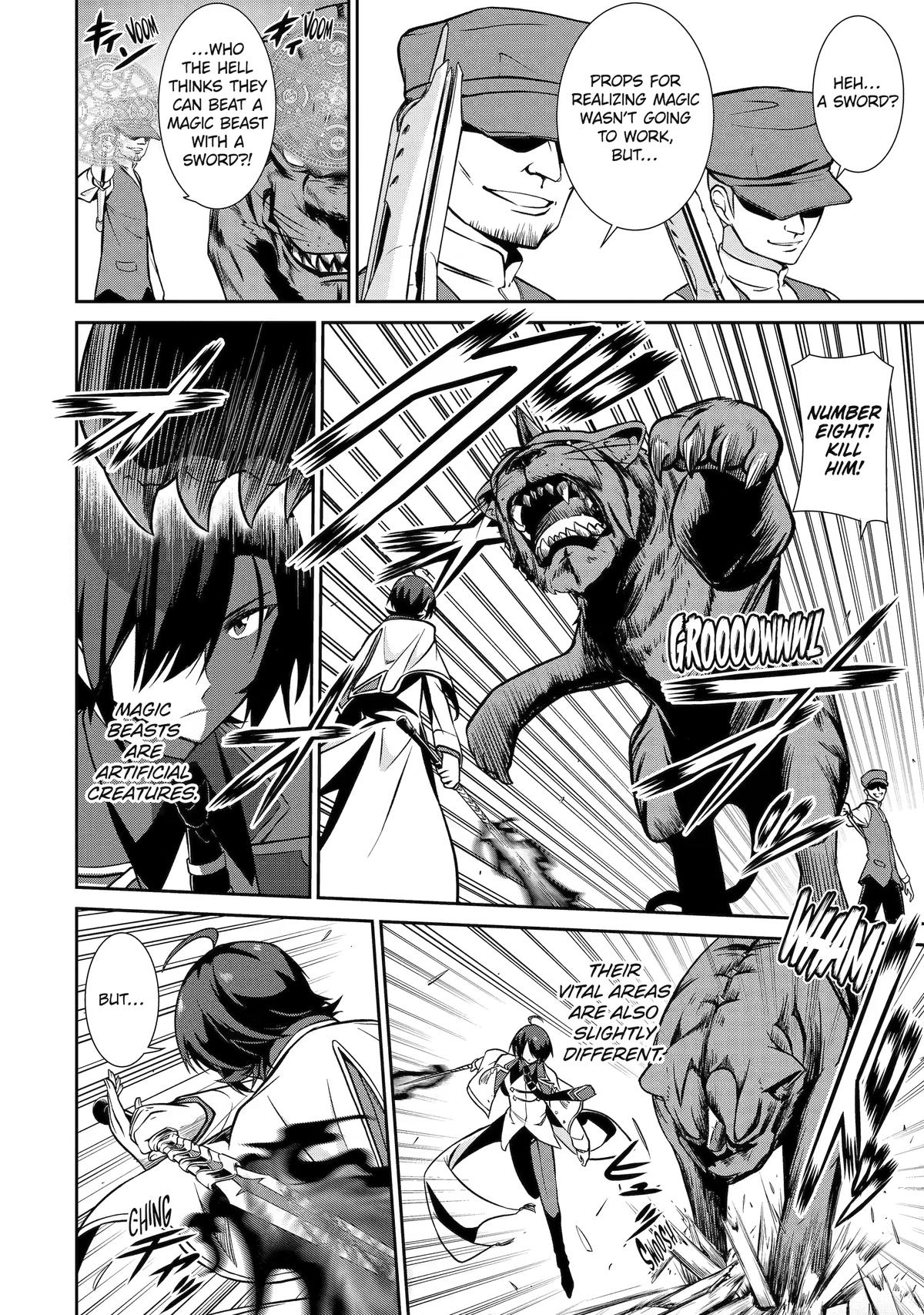 Trained to be the Ultimate Anti-magic Spellblade Chapter 9 page 4 - 