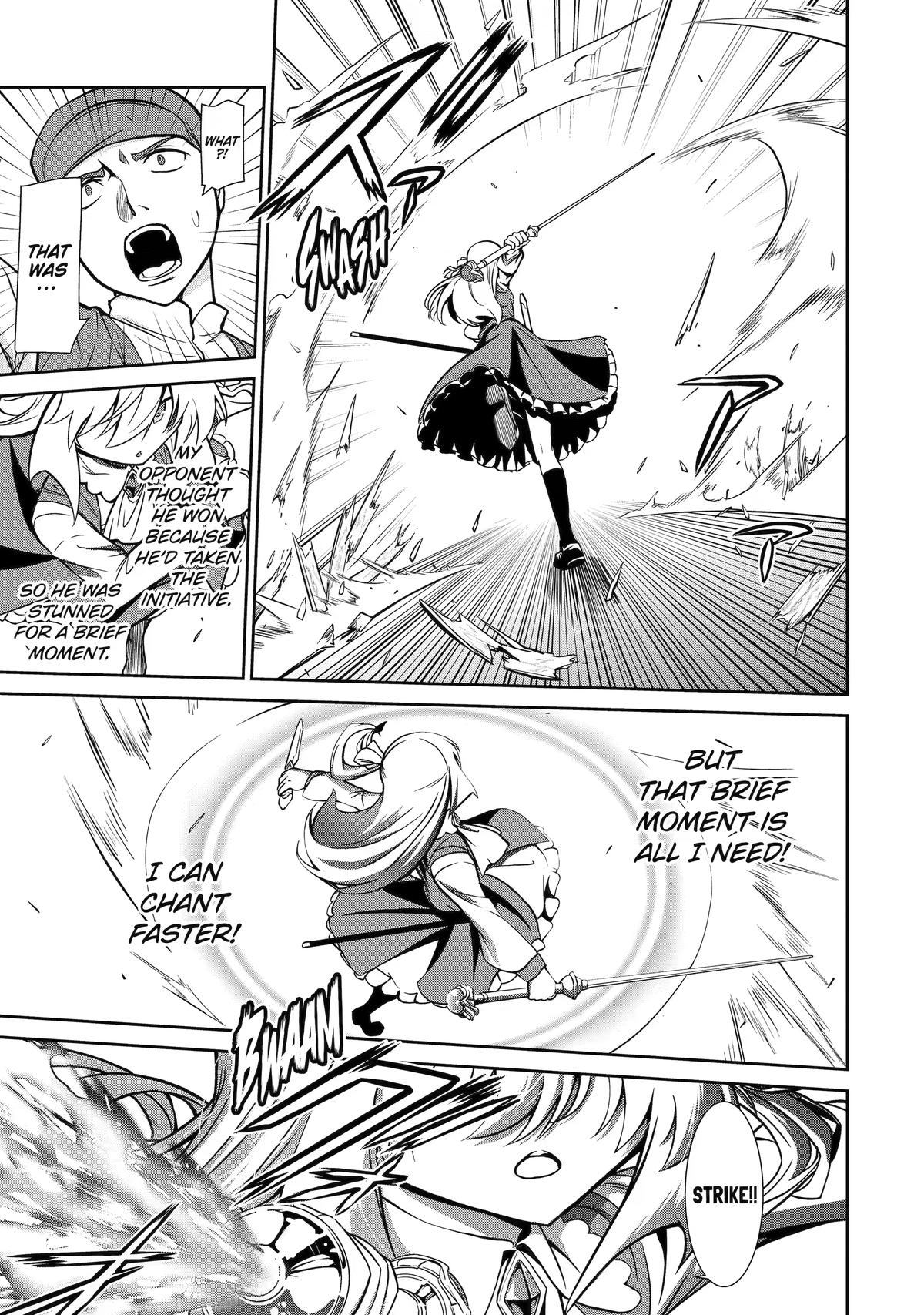 Trained to be the Ultimate Anti-magic Spellblade Chapter 9 page 35 - 