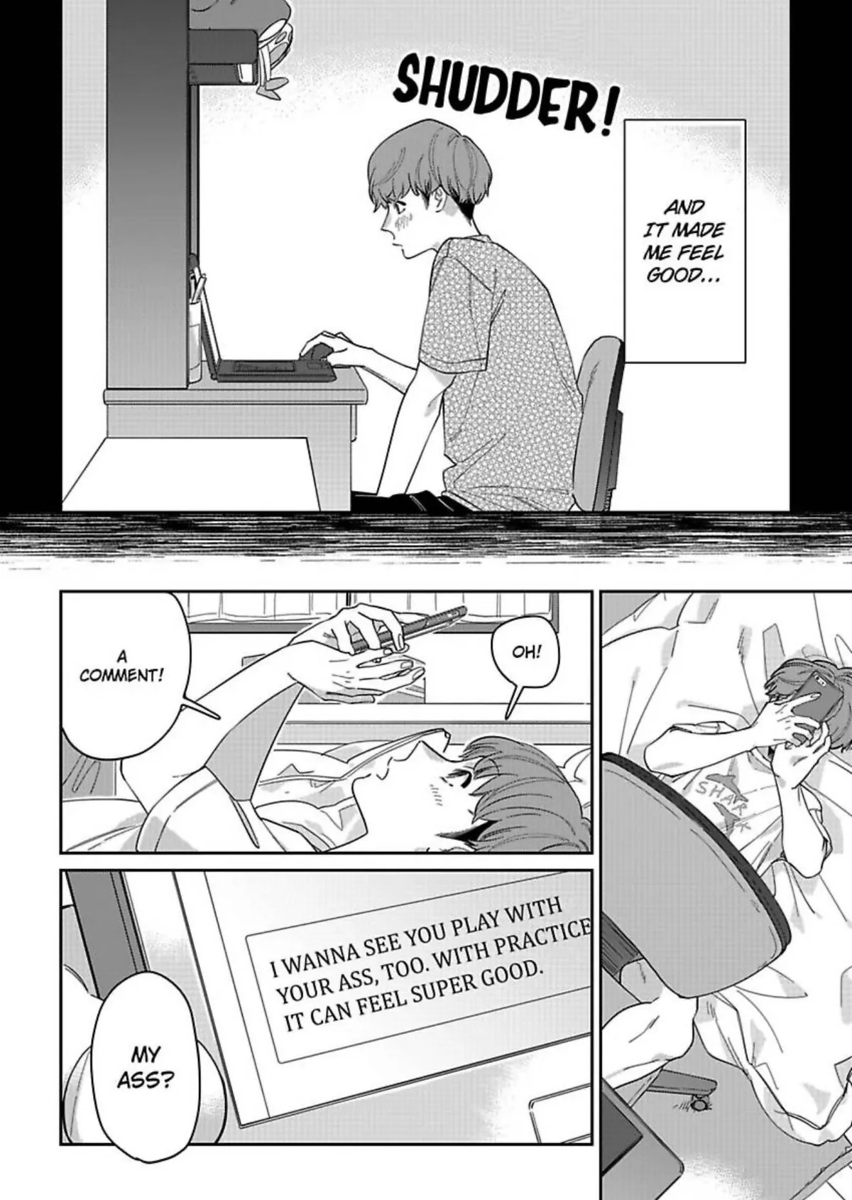 Training Tape -The Road to a Dry Climax- Chapter 1 page 12 - 