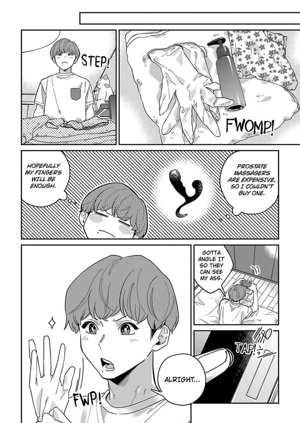 Training Tape -The Road to a Dry Climax- Chapter 1 page 14 - 