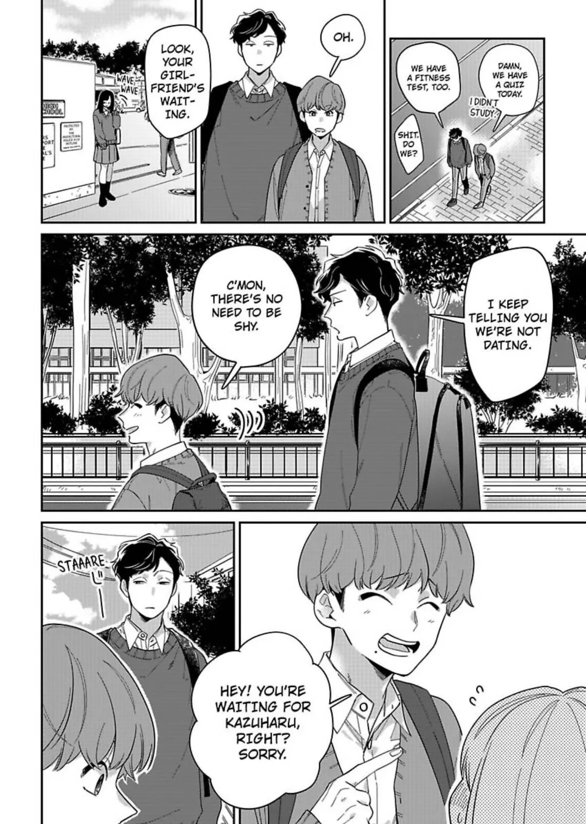 Training Tape -The Road to a Dry Climax- Chapter 1 page 6 - 