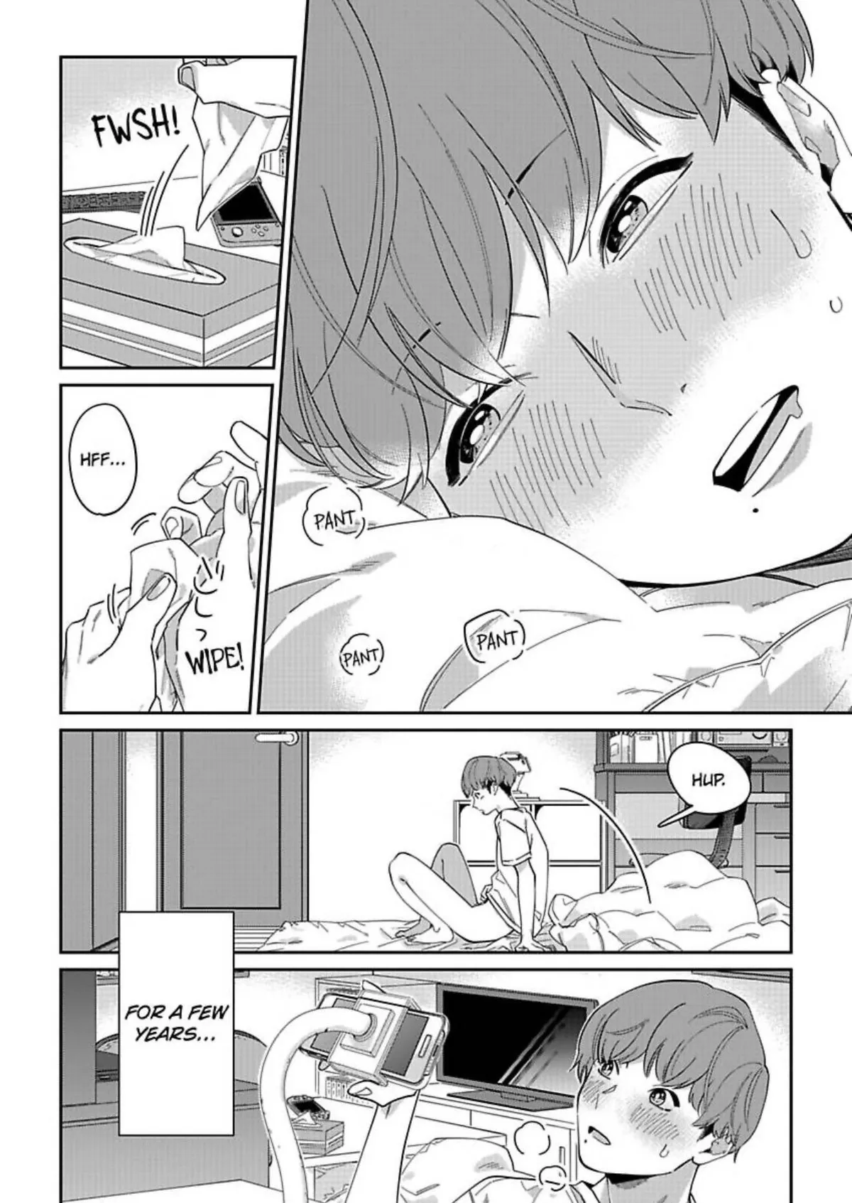Training Tape -The Road to a Dry Climax- Chapter 1 page 10 - 