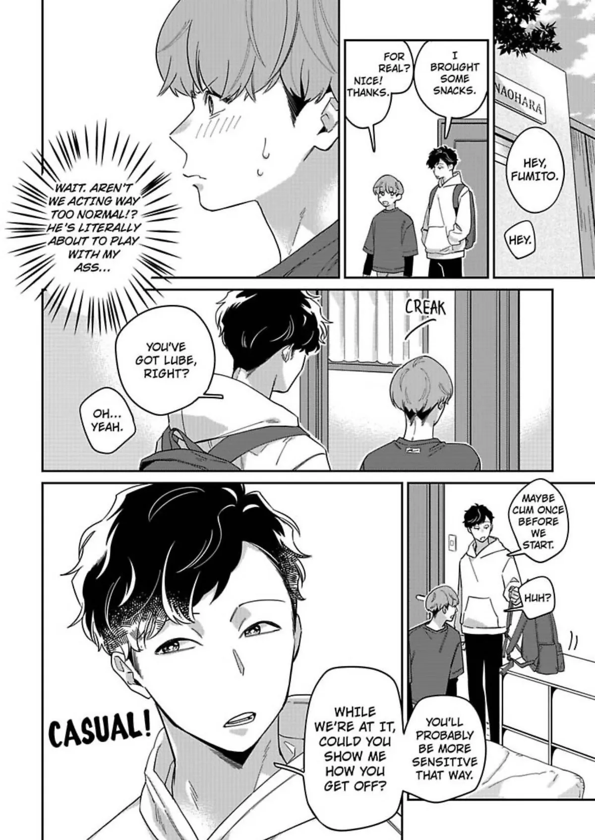 Training Tape -The Road to a Dry Climax- Chapter 2 page 8 - 
