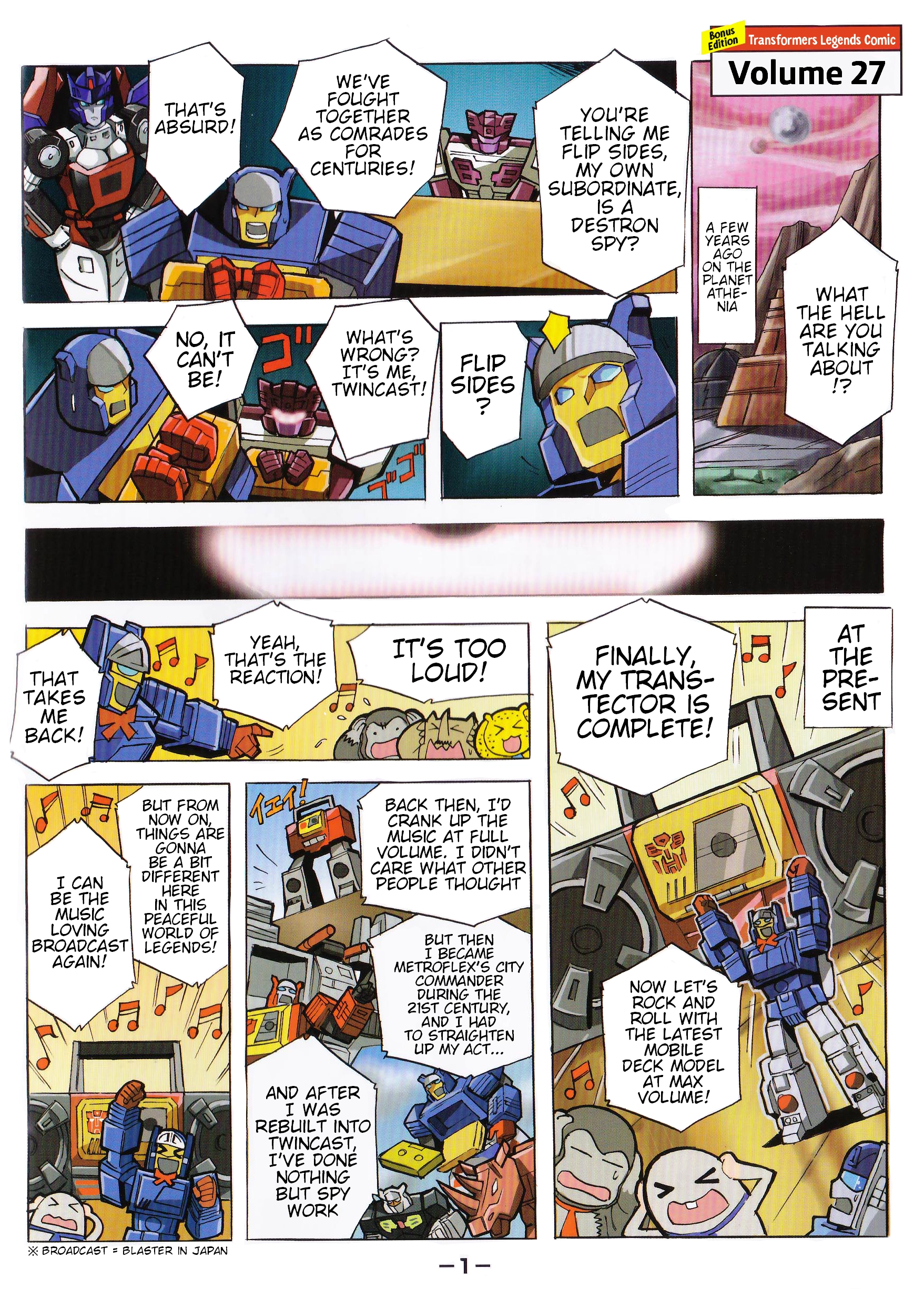 Transformers Legends Chapter 39.02 page 1 - 