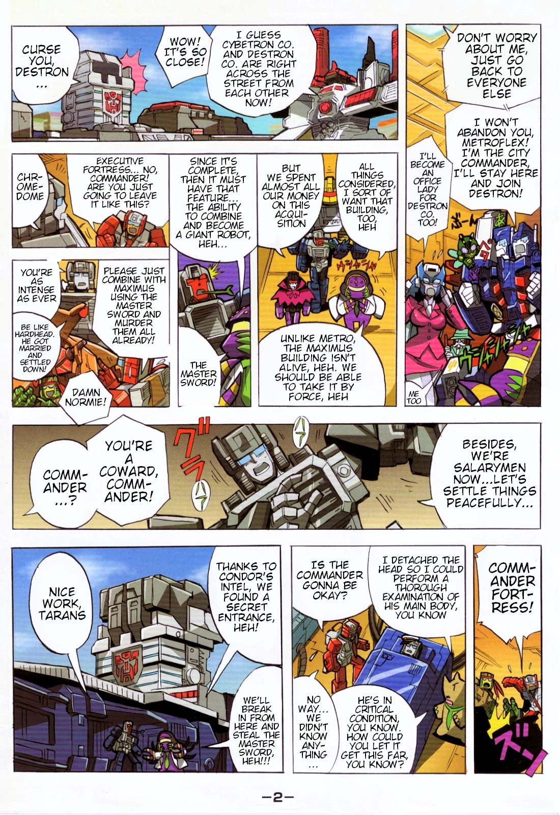 Transformers Legends Chapter 39.06 page 2 - 