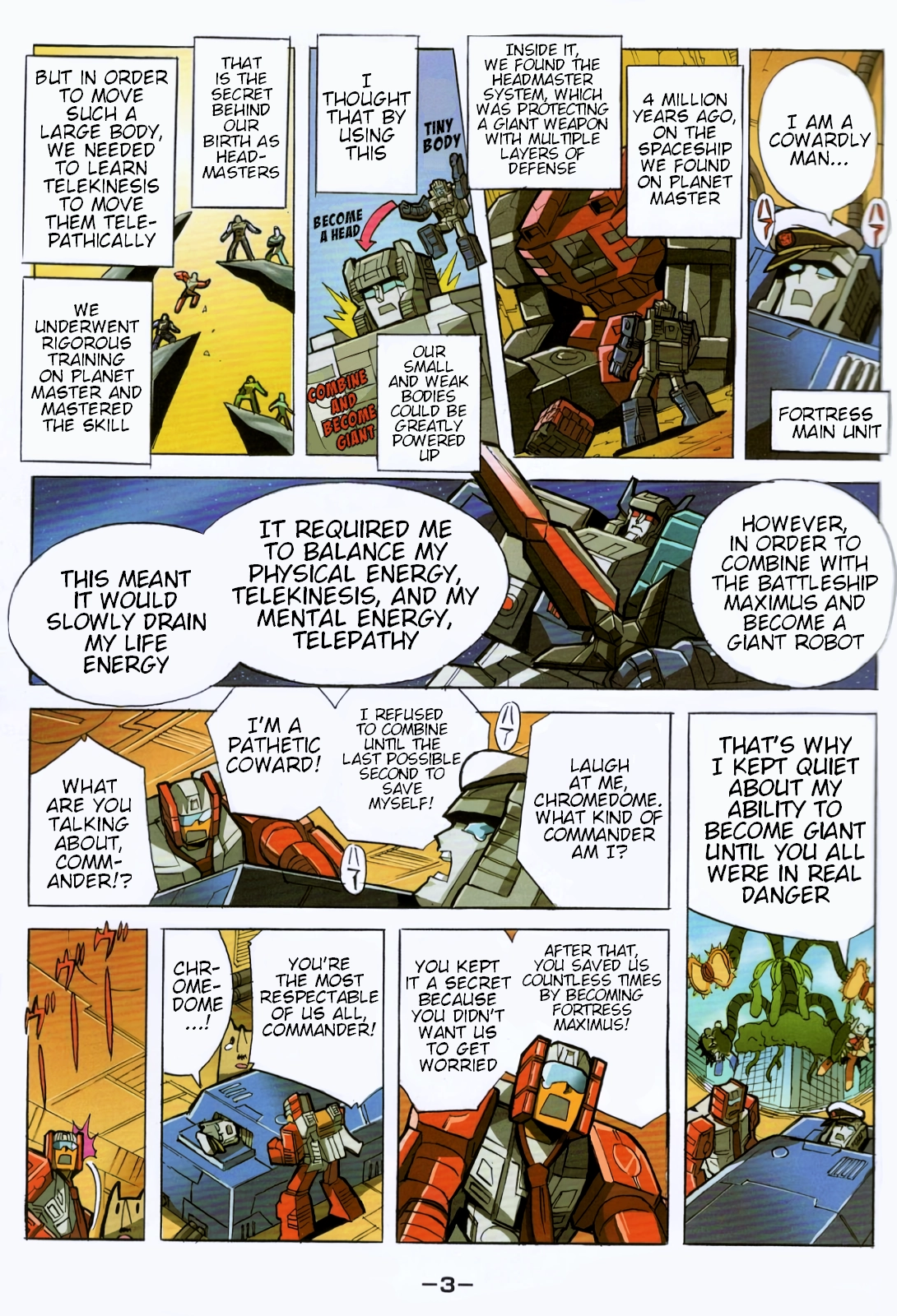 Transformers Legends Chapter 39.06 page 3 - 