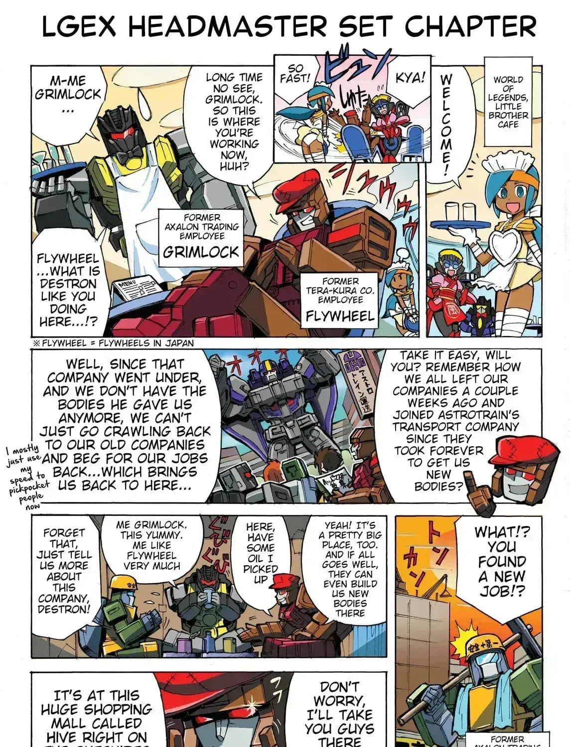 Transformers Legends Chapter 40.5 page 1 - 