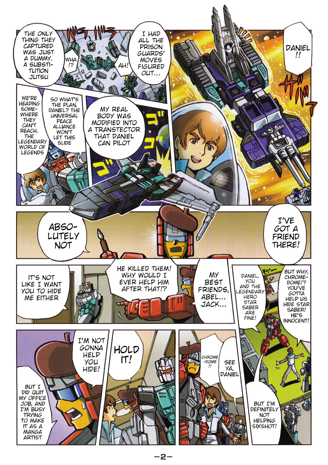Transformers Legends Chapter 46.5 page 2 - 