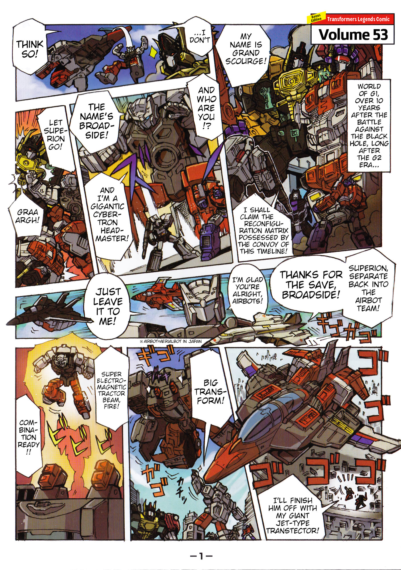 Transformers Legends Chapter 47.3 page 1 - 