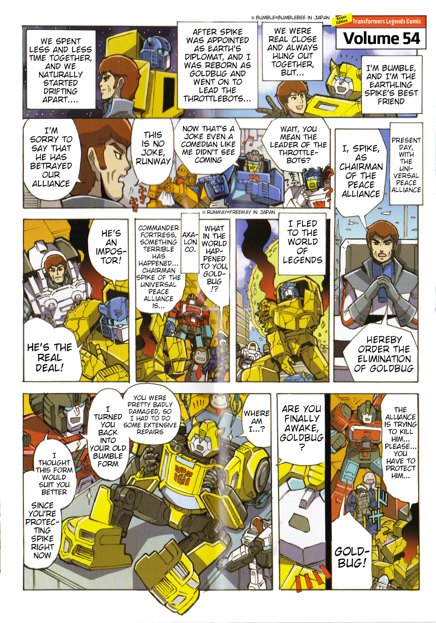 Transformers Legends Chapter 48.1 page 1 - 