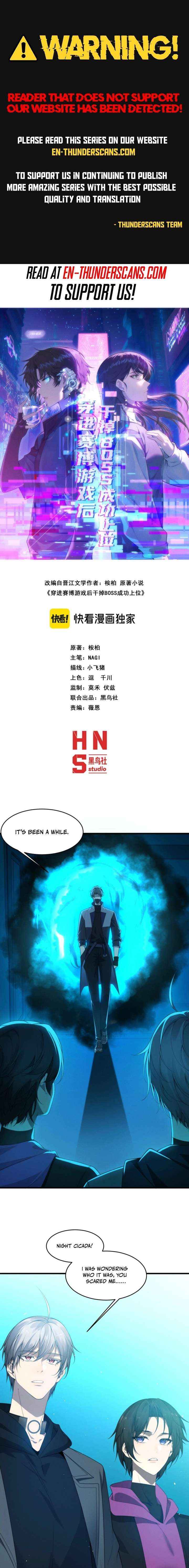 Transmigrating Into The Cyber Game After Being On Top For Killing Boss Chapter 37 page 1 - 