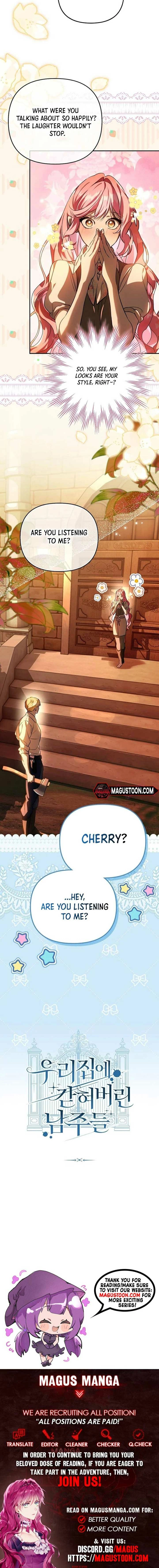 Trapped at Home With the Male Leads Chapter 13 page 14 - 