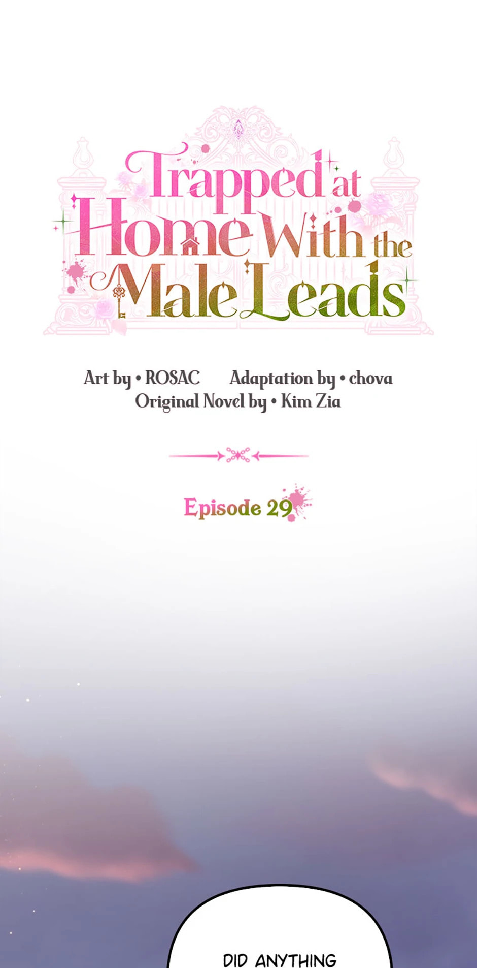 Trapped at Home With the Male Leads Chapter 29 page 1 - 