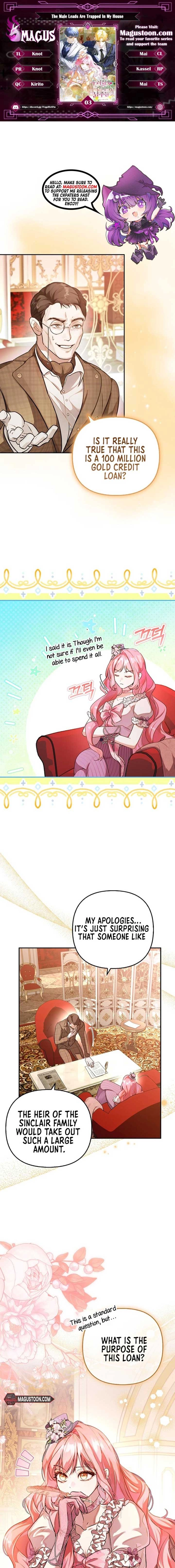 Trapped at Home With the Male Leads Chapter 3 page 1 - 