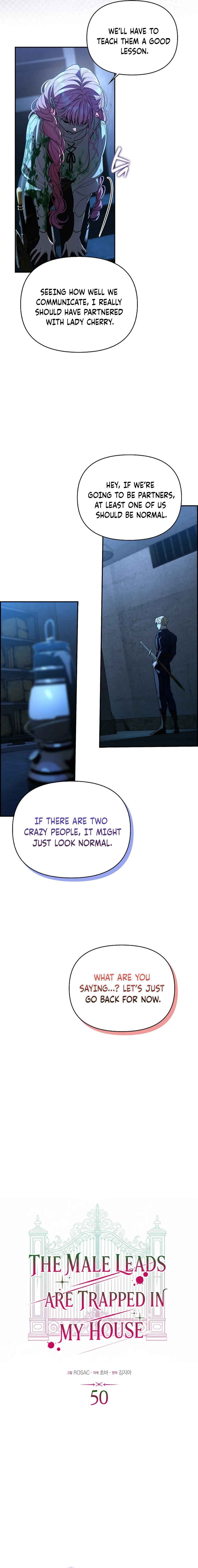 Trapped at Home With the Male Leads Chapter 50 page 3 - 