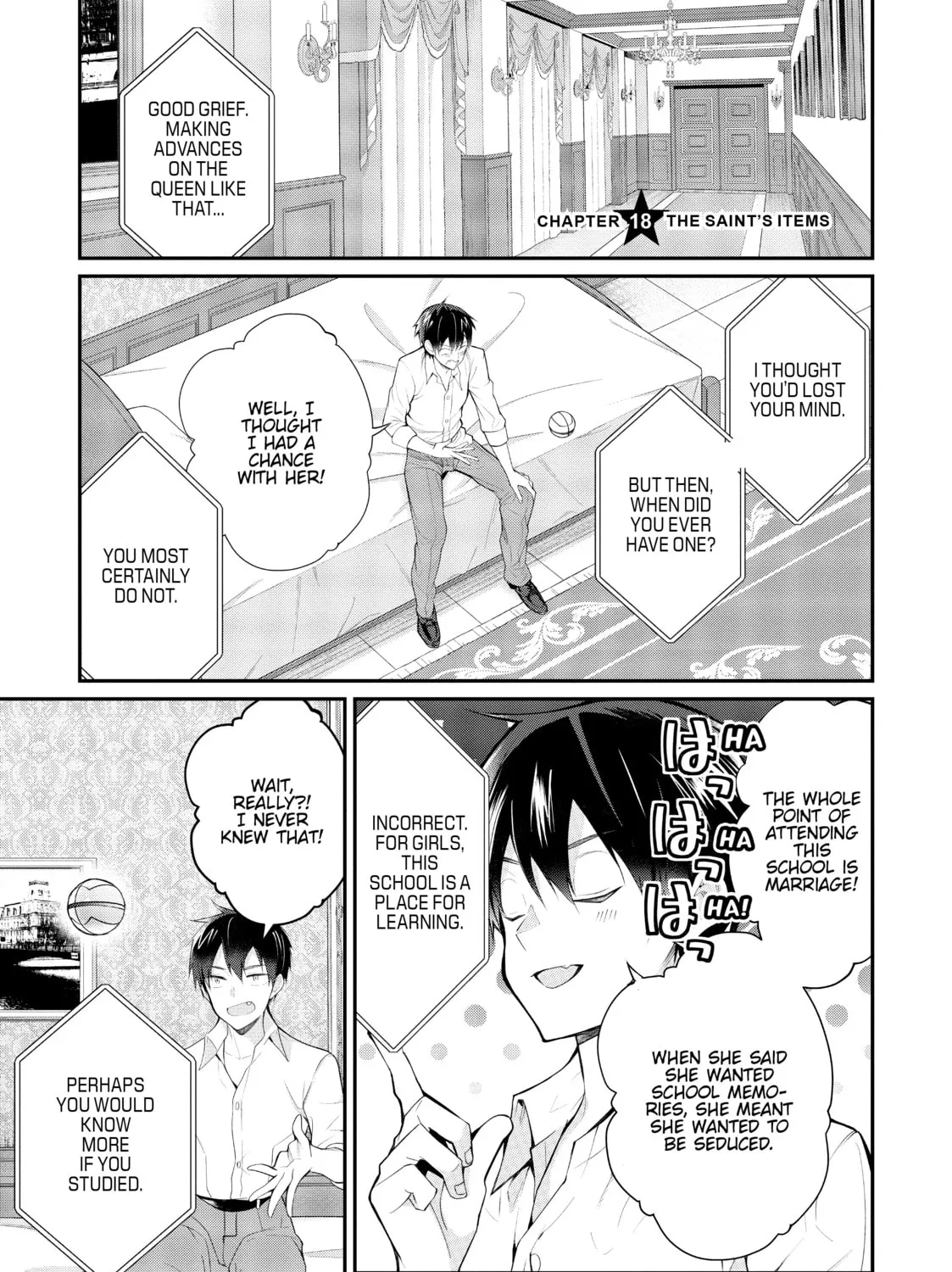 Trapped in a Dating Sim: The World of Otome Games is Tough for Mobs Chapter 18 page 1 - 