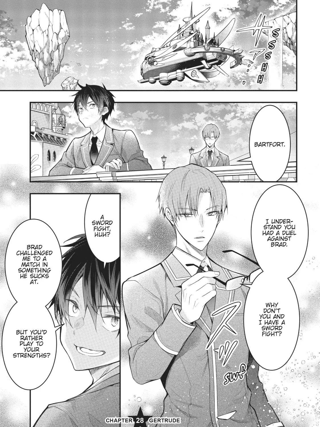 Trapped in a Dating Sim: The World of Otome Games is Tough for Mobs Chapter 28 page 1 - 